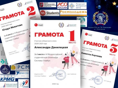 VI Всероссийская студенческая Олимпиада по бухучёту. Отборочный этап прошёл успешно